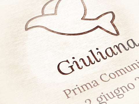 Calamite personalizzate in legno - Segnaposto o Bomboniere per Cerimonie