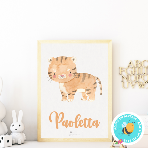 Poster Nome - Leopardo