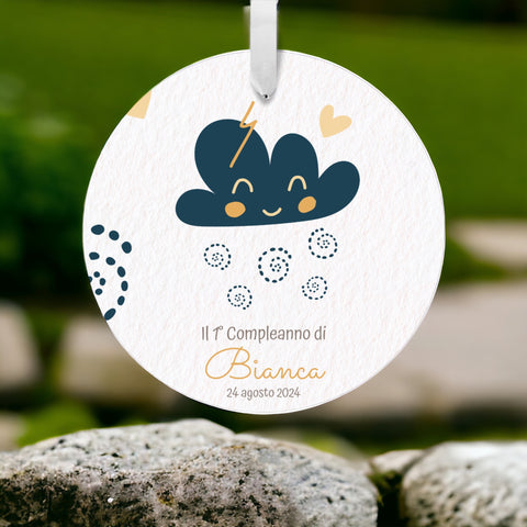 Tag personalizzato per Bomboniere Battesimo o Compleanno