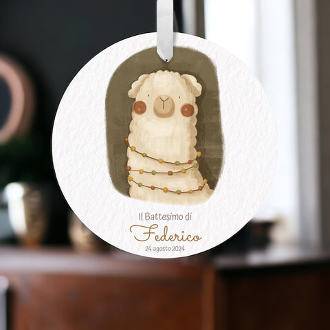 Tag personalizzato per Bomboniere Battesimo o Compleanno