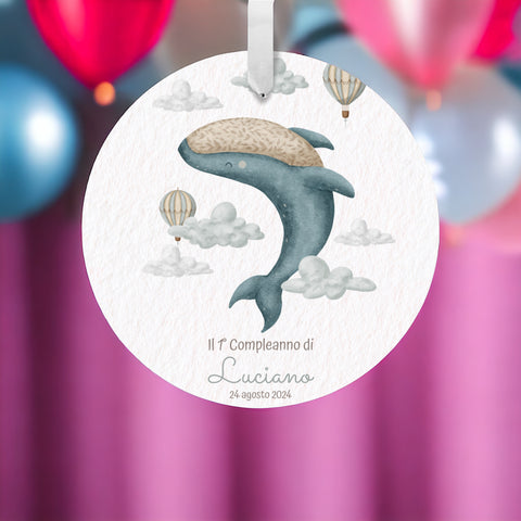 Tag personalizzato per Bomboniere Battesimo o Compleanno