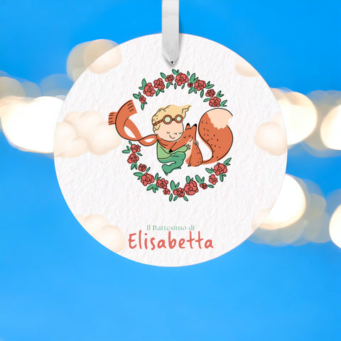 Tag personalizzato per Bomboniere Battesimo o Compleanno