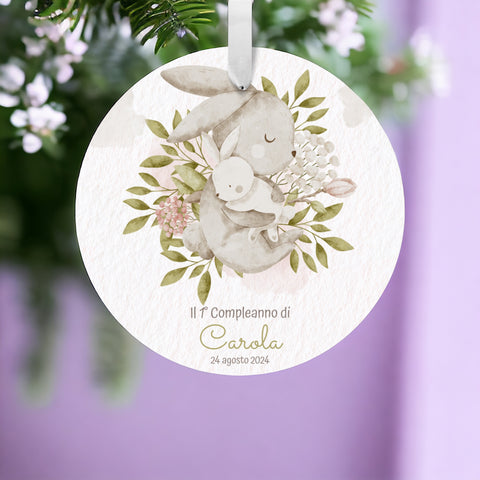 Tag personalizzato per Bomboniere Battesimo o Compleanno