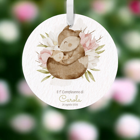 Tag personalizzato per Bomboniere Battesimo o Compleanno