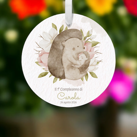 Tag personalizzato per Bomboniere Battesimo o Compleanno