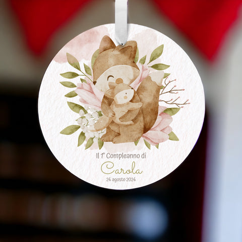 Tag personalizzato per Bomboniere Battesimo o Compleanno