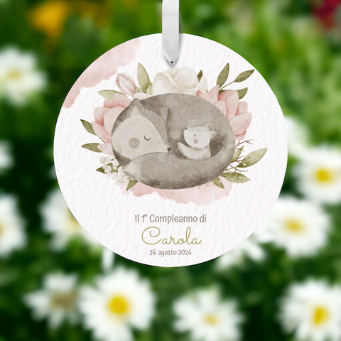 Tag personalizzato per Bomboniere Battesimo o Compleanno