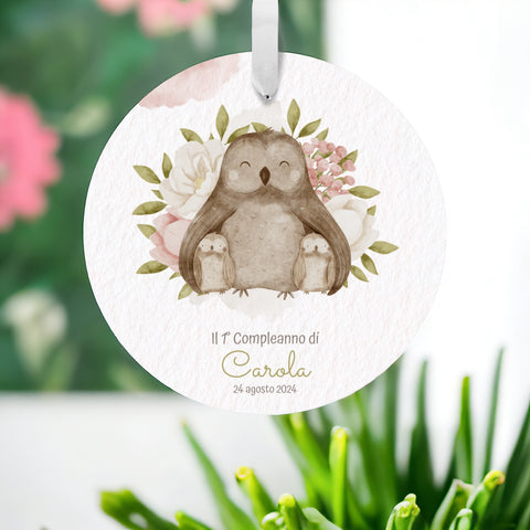 Tag personalizzato per Bomboniere Battesimo o Compleanno