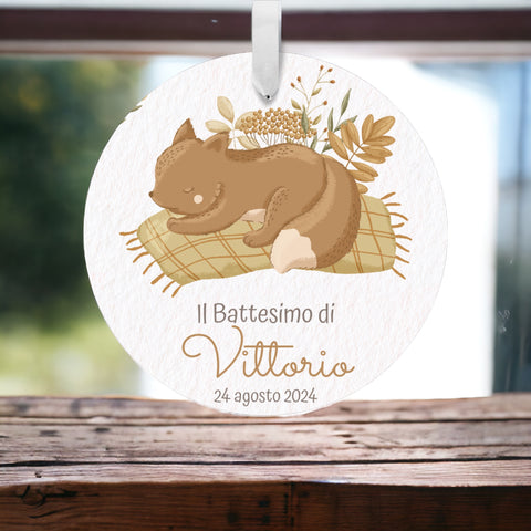 Tag personalizzato per Bomboniere Battesimo o Compleanno
