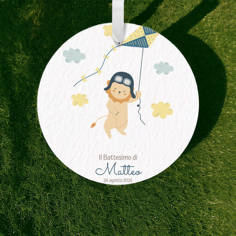 Tag personalizzato per Bomboniere Battesimo o Compleanno
