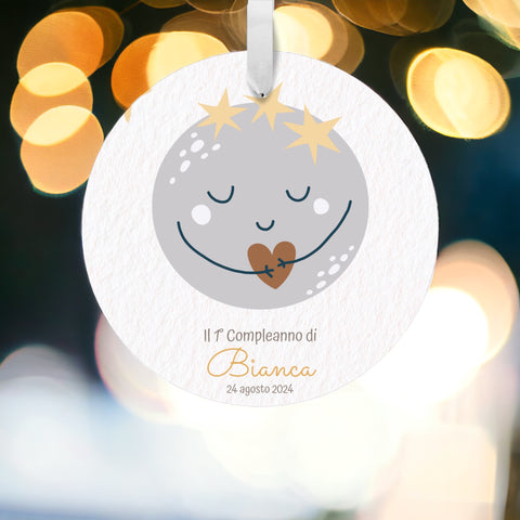 Tag personalizzato per Bomboniere Battesimo o Compleanno