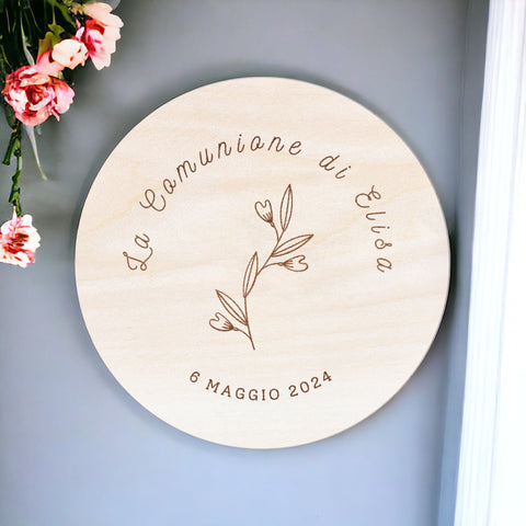 Calamite personalizzate in legno - Segnaposto o Bomboniere per Cerimonie