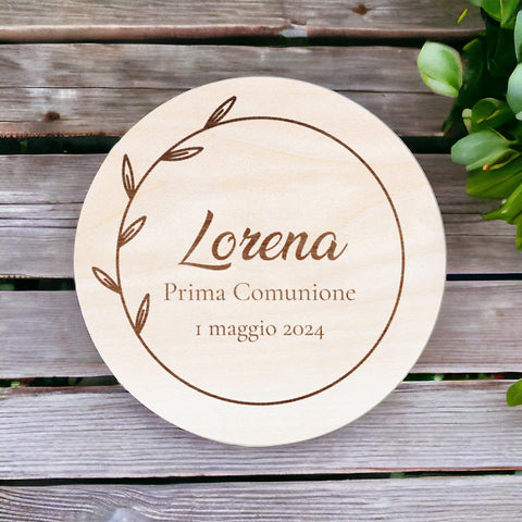 Calamite personalizzate in legno - Segnaposto o Bomboniere per Cerimonie