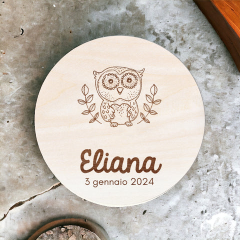 Calamite personalizzate in legno - Segnaposto o Bomboniere per Cerimonie