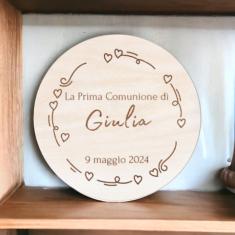 Calamite personalizzate in legno - Segnaposto o Bomboniere per Cerimonie