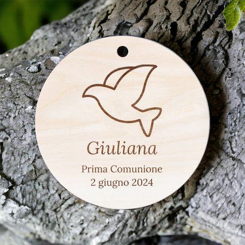 Tag personalizzati in legno per Bomboniere