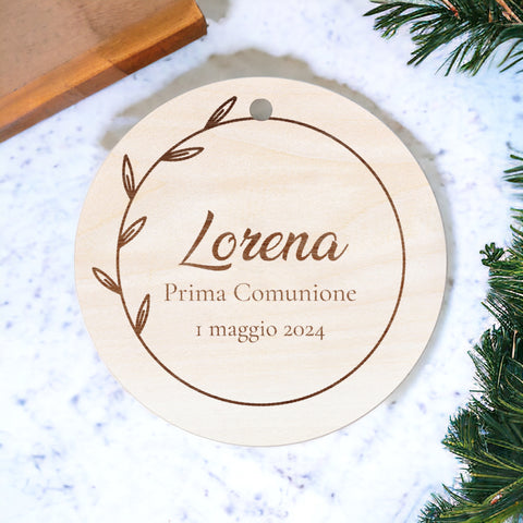 Tag personalizzati in legno per Bomboniere
