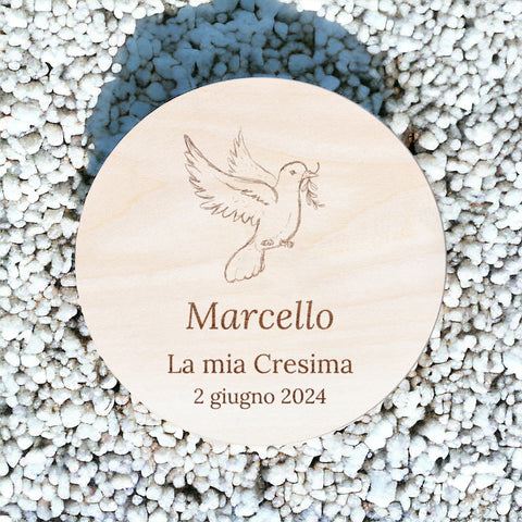 Calamite personalizzate in legno - Segnaposto o Bomboniere per Cerimonie