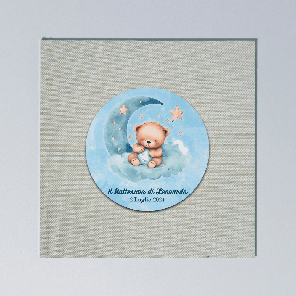 Album Battesimo Rosa INCA - 40 Pagine 80 Facciate Per Foto 33x33 Cm Ricordo Battesimo Rosa